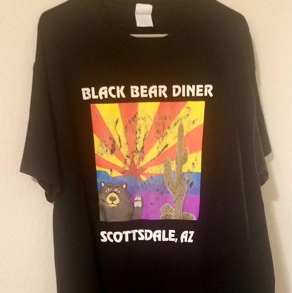 Diner Shirt - Black Bear Diner Shirt - Picture 1 of 2